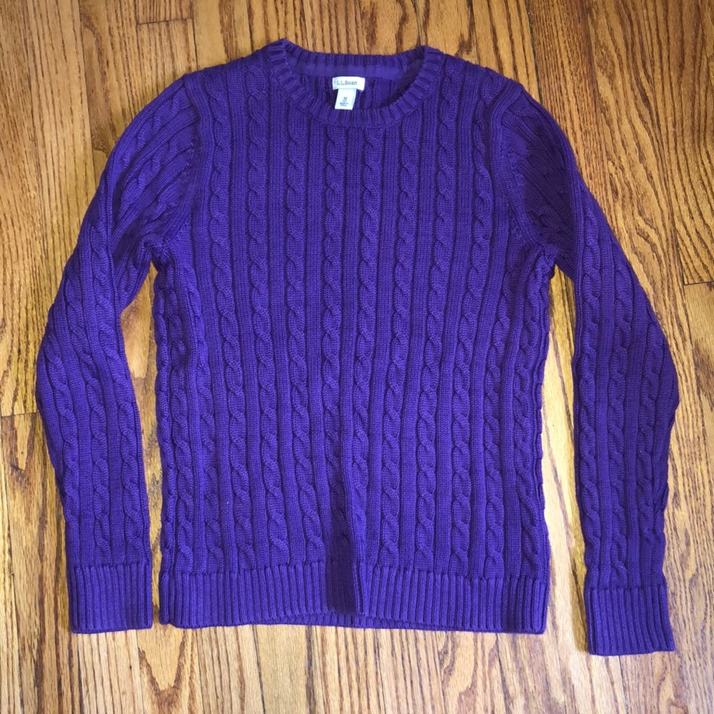 L.L. Bean Women’s Cable Knit Sweater